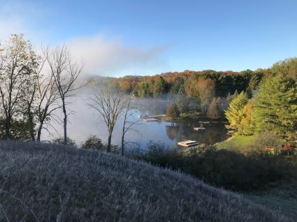 fall lake view
