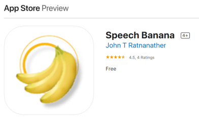 speech banana